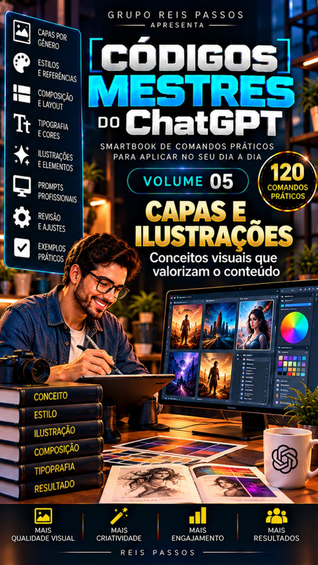 Capa de Capas e Ilustrações