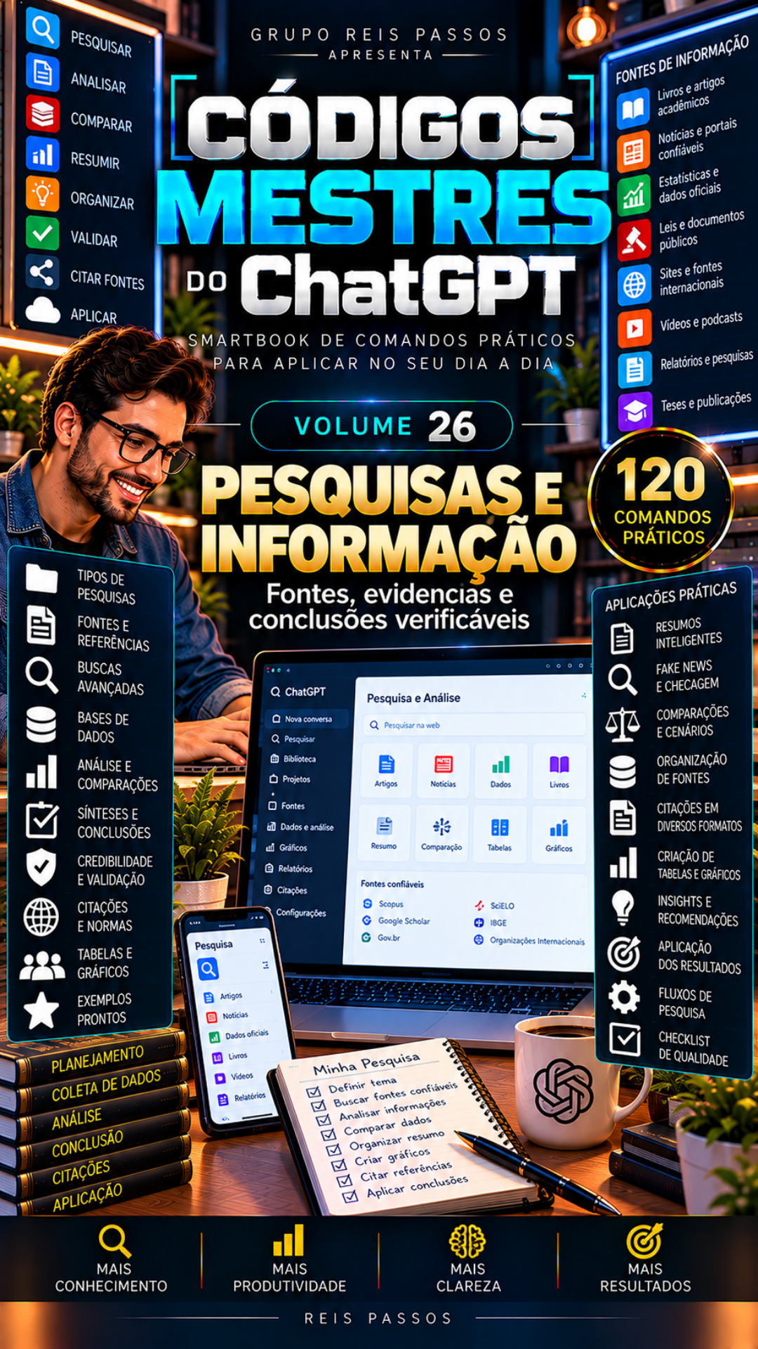 Capa de Pesquisas e Informação