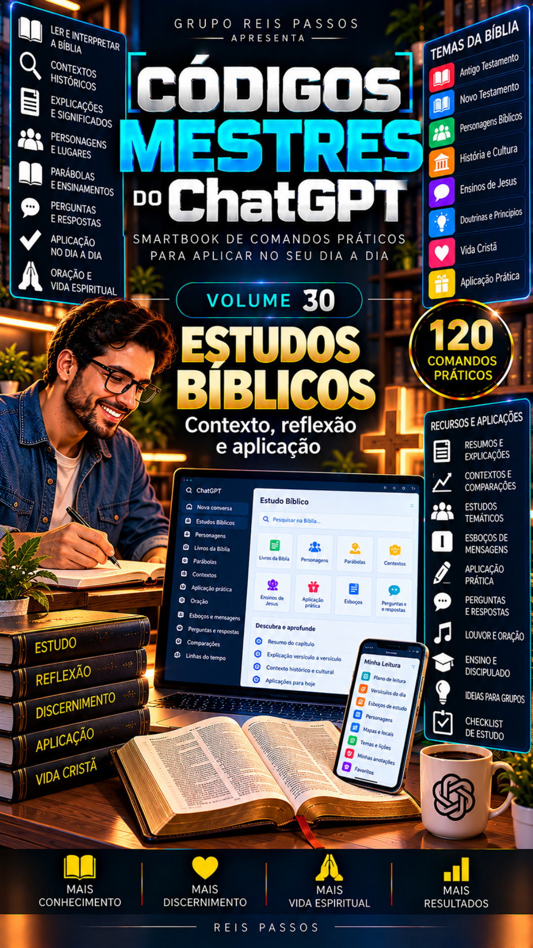 Capa de Estudos Bíblicos